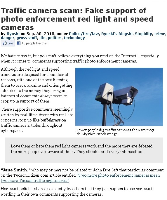 Astroturf lobbying by the camera
                          industry