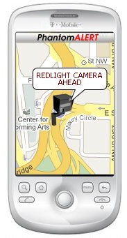 App to warn of camera enforced locations